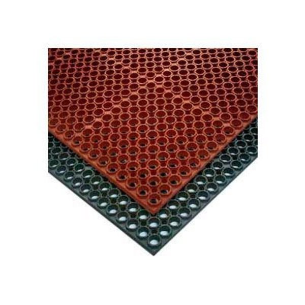 Superior Mfg Group, Notrax NoTrax T25 Challenger Anti Fatigue Drainage Mat 3/4in Thick 3' x 5' Red T25S0035RD